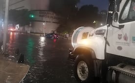 Segiagua despliega Operativo Tlaloque por lluvias; atiende encharcamiento en Paseo de la Reforma