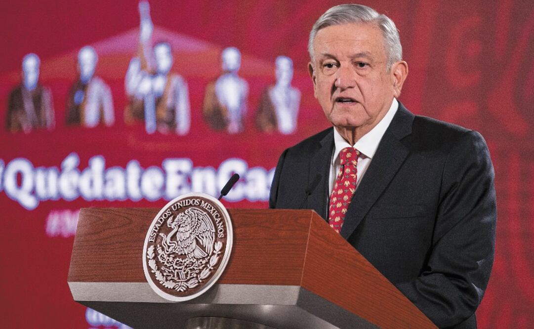AMLO y el cubrebocas