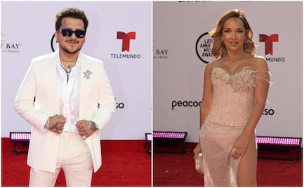 ¿Christian Nodal y Adamari López?... el cantante le hace especial tatuaje a la actriz