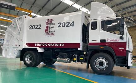 Ecatepec adquiere 100 camiones recolectores de basura; servicio volverá a ser público y gratuito