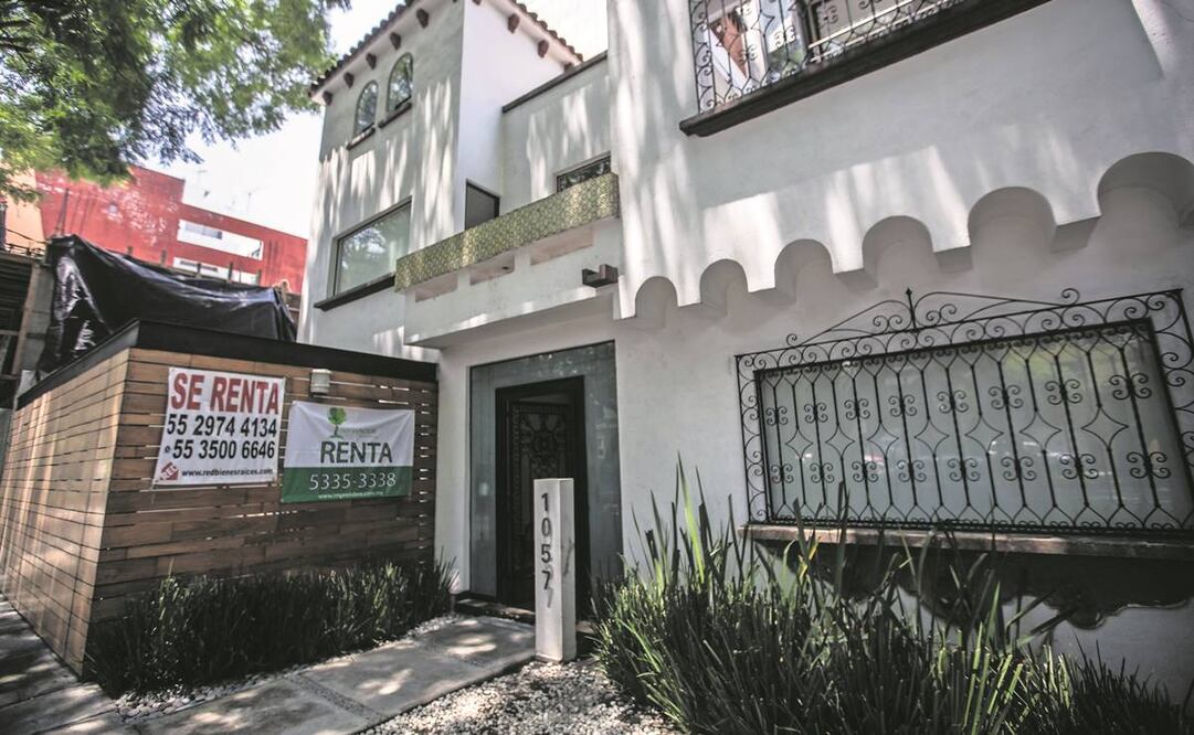 Renta de casa. Foto: EL UNIVERSAL.