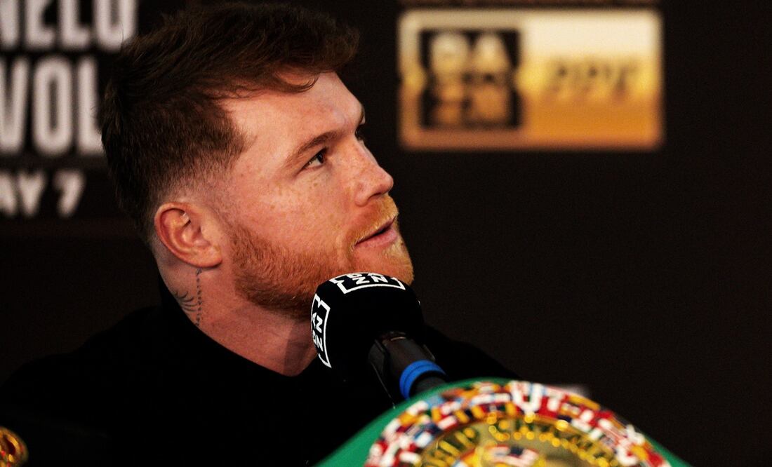 Saúl Álvarez enfrentará a Dmitry Bivol - FOTO: Twitter @DAZNBoxing