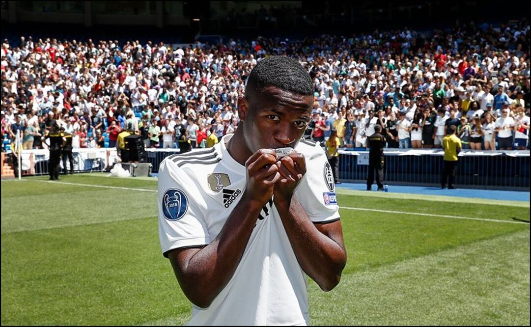 Vinicius Jr. es presentado con el Real Madrid