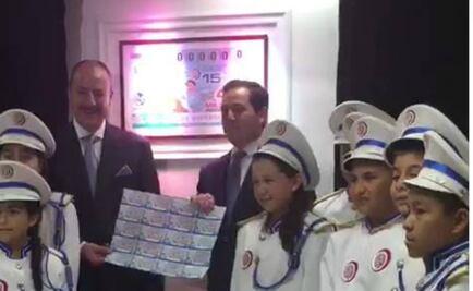 Lotería Nacional reconoce a EL UNIVERSAL en su Centenario