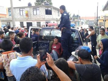 Detienen a tres presuntos ladrones de iglesias en Chiapas