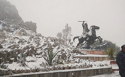 Zacatecas reporta temperaturas de hasta 4 grados bajo cero