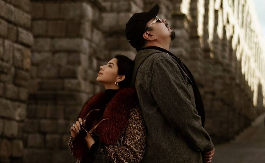 Ángela Aguilar y su padre Pepe Aguilar.