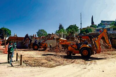 Producción de empresas constructoras liga tres meses al alza