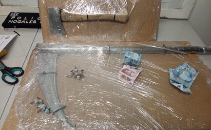 Detienen a dos presuntos distribuidores de droga en Nogales, Sonora