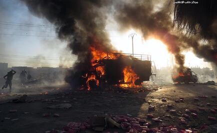 Dejan 10 civiles muertos bombardeos en Alepo
