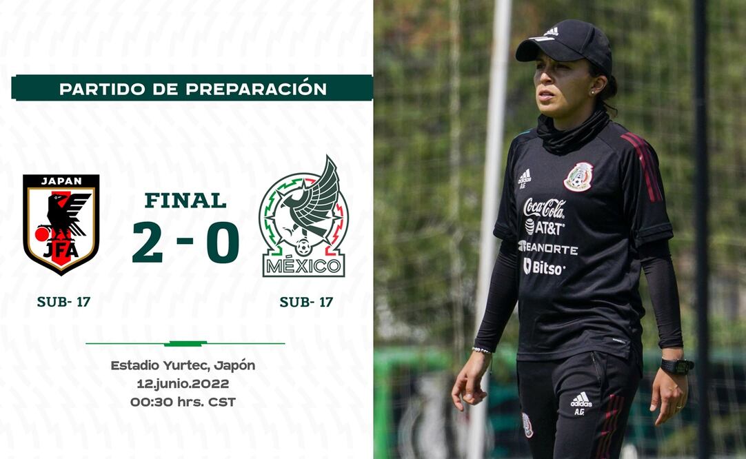 Ana Galindo pierde su invicto en Selección, México Sub-17 cayó ante Japón / FOTO: ESPECIAL