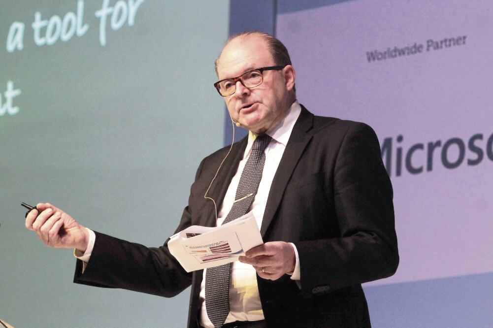 Aulis Pitkälä, director general de la Junta Nacional de Educación de Finlandia (GERMÁN GARCÍA. EL UNIVERSAL)