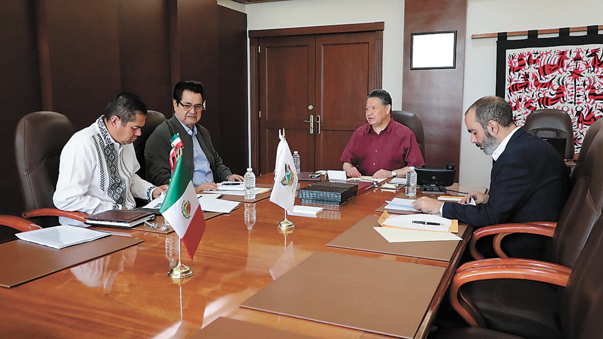 El gobernador se reunió con su gabinete para conocer las acciones de seguridad Foto: Especial