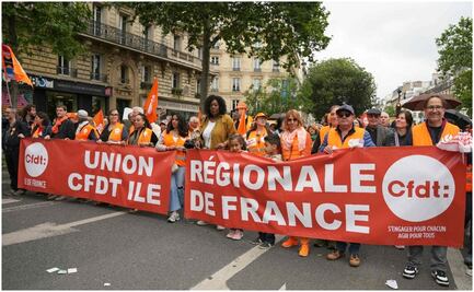 "Democracia se acerca a un punto de inflexión": Miles se manifiestan Francia contra la extrema derecha