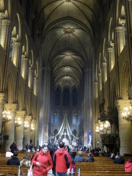 Incendio en Notre Dame: así era por dentro la emblemática catedral de París