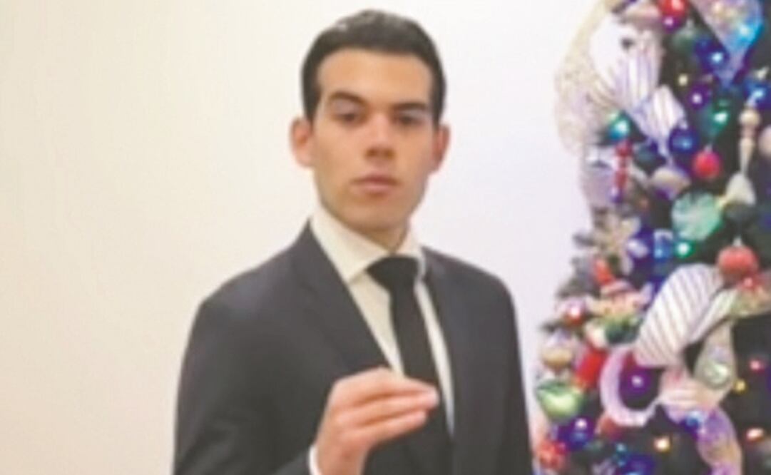 Mensaje. Guillermo Padrés Dagnino, hijo del ex gobernador Guillermo Padrés Elías, exigió la liberación inmediata de su padre. TOMADA DE VIDEO