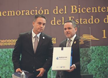 Congreso recibe Cuarto Informe de Gobierno de Kuri