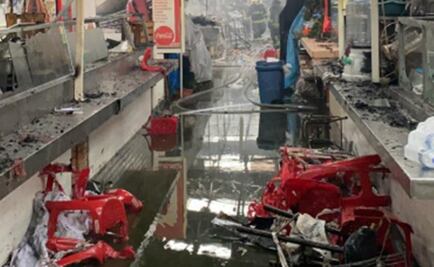 Piden apoyo para afectados por incendio en Mercado de San Cosme