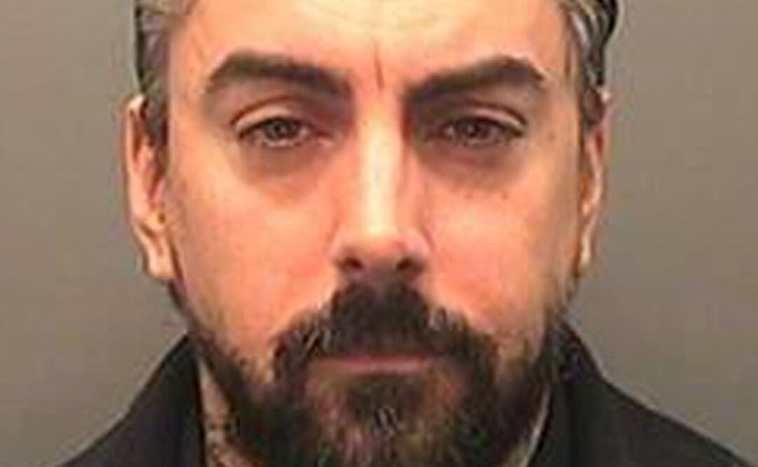 Ian Watkins, ex vocalista de la banda LostPropehts, falleció hoy sábado 11 de octubre. Foto: SOUTH WALES POLICE / AFP.