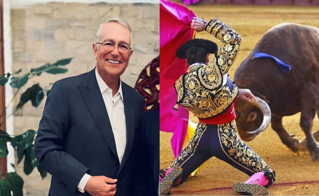 Ricardo Salinas Pliego festeja regreso de las corridas de toros: “Soy defensor de los animales”