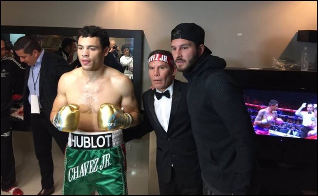 El delantero de los Tigres presente en la Arena Monterrey (Foto: Alejandro Rodríguez/ EL UNIVERSAL)