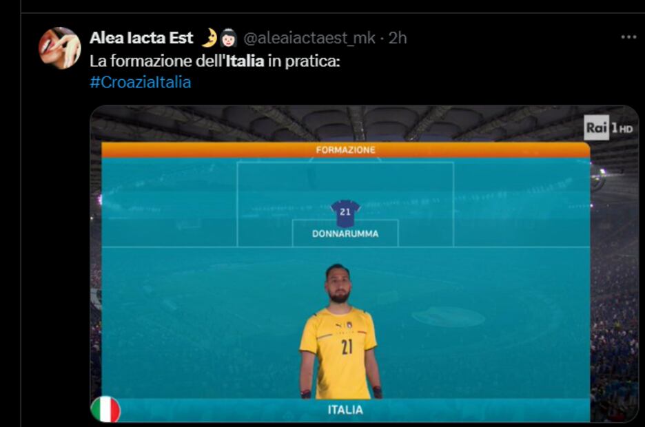 Los mejores memes del empate entre Italia y Croacia