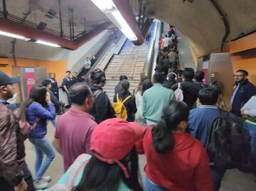 En funcionamiento, las ocho escaleras instaladas en estación Polanco, asegura STC Metro; exhortan a usuarios a mantener buen funcionamiento