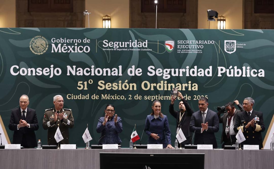 Estrategia de seguridad está dando resultados porque ataca las raíces del problema de la violencia y porque es un modelo basado en justicia social: Gabinete de Seguridad. Foto: Diego Simón / EL UNIVERSAL