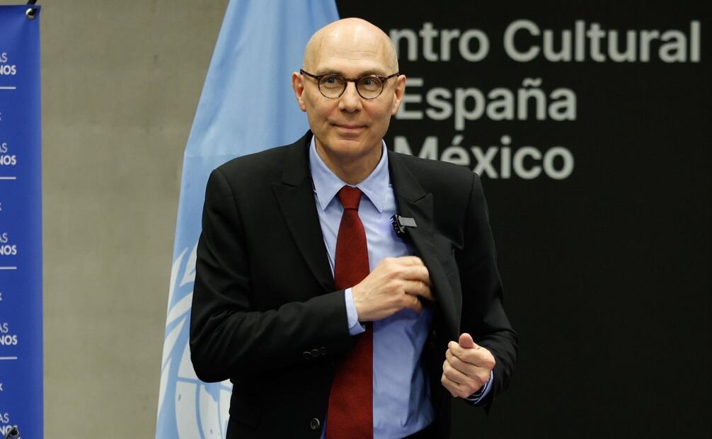 Volker Türk, Alto Comisionado de la ONU (22/04/2026). Foto: Diego Simón / EL UNIVERSAL