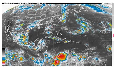 Lluvias vespertinas continuarán en el Valle de México