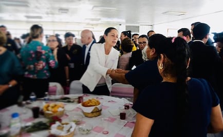 Sheinbaum acude a reclusorio de Xochimilco para festejar el Día Internacional de la Mujer