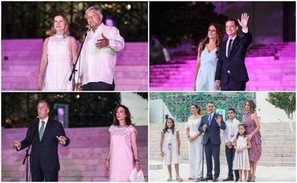 Llegan candidatos a sede del tercer debate