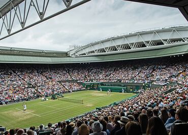Elegancia y precisión en la pista central