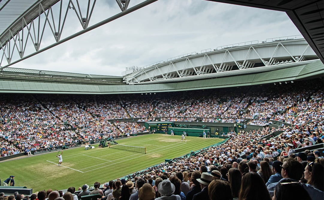 Elegancia y precisión en la pista central  