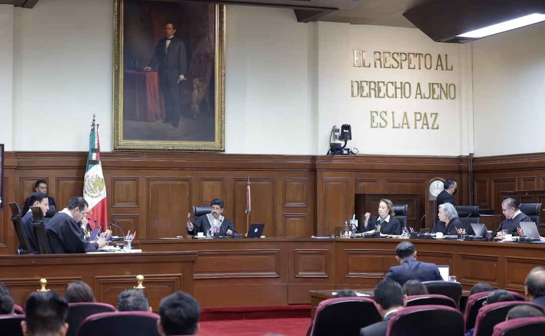 Pleno de la Suprema Corte de Justicia de la Nación (SCJN) (16/04/2026). Foto: Especial