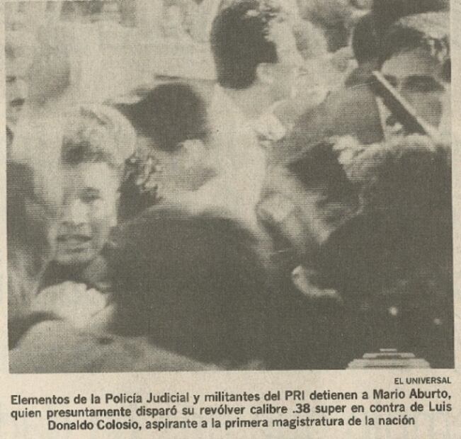 Una crónica a detalle del magnicidio de Luis Donaldo Colosio