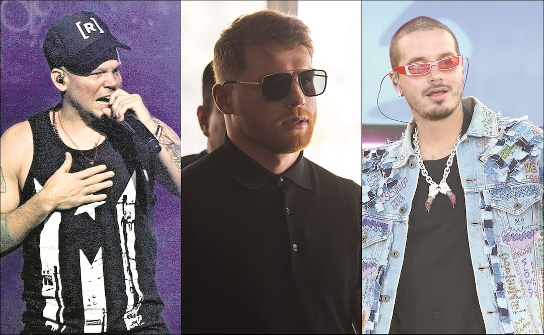 CANELO ÁLVAREZ INTENTÓ FRENAR EL PLEITO ENTRE RESIDENTE Y J BALVIN - FOTO: ESPECIAL