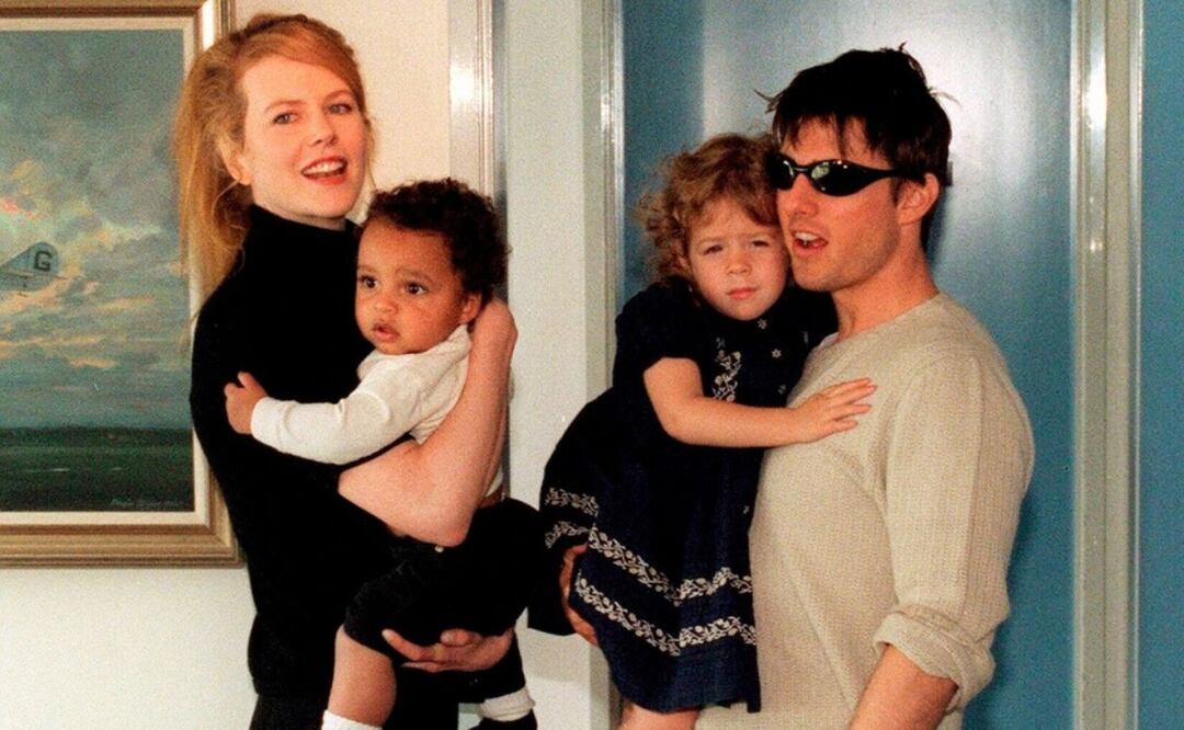 Hijos Nicole Kidman y Tom Cruise. Fuente: Twitter @showmundialshow