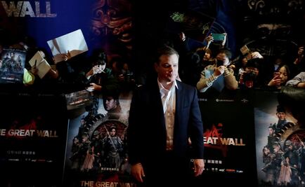 Cinta china con Matt Damon recaudó 67 mdd en su estreno
