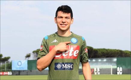 'Chucky' Lozano, listo para debutar con el Napoli