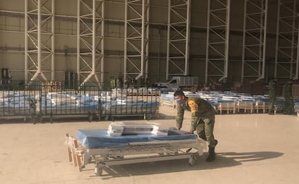 Sedena envía 50 camas a Hospital Militar de Hermosillo para atención de Covid