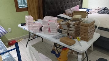 Hallan narcolaboratorio de cocaína a 17 kilómetros de la frontera sur de México; hay siete detenidos