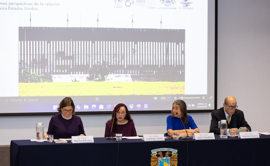 El coloquio "El otro lado: Nuevas perspectivas de la relación México-Estados Unidos", que organiza la UNAM, El Colegio de México y EL UNIVERSAL. Foto: Hugo Salvador/EL UNIVERSAL