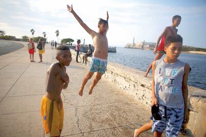 Los "gringos" retornan a la isla