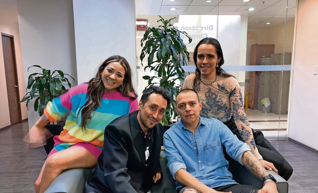 Almudena Nava de la Torre, Luis Roberto Orozco (derecha); abajo, Jorge Delfín y Roberto Chávez. Foto: Televisa y Armando Pereda | El Universal