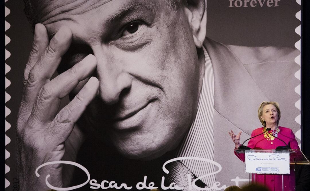 Hillary Clinton acude a ceremonia en honor al fallecido diseñador dominicano, Oscar de la Renta (Foto: EFE)