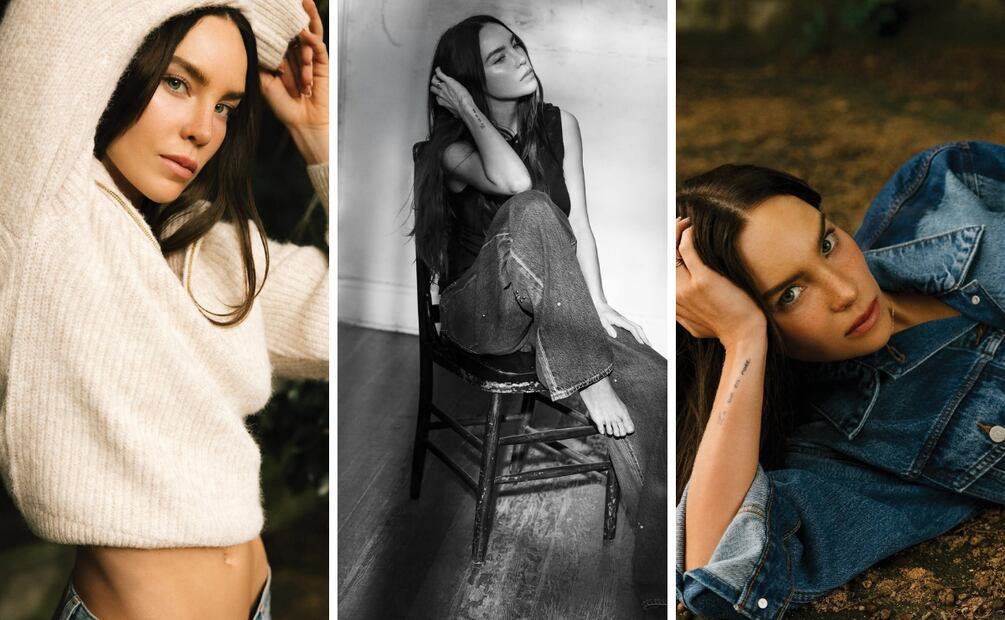 La cantante abraza la estética western con piezas de Levi's. Foto: Instagram @voguelatam, @willylukaitis