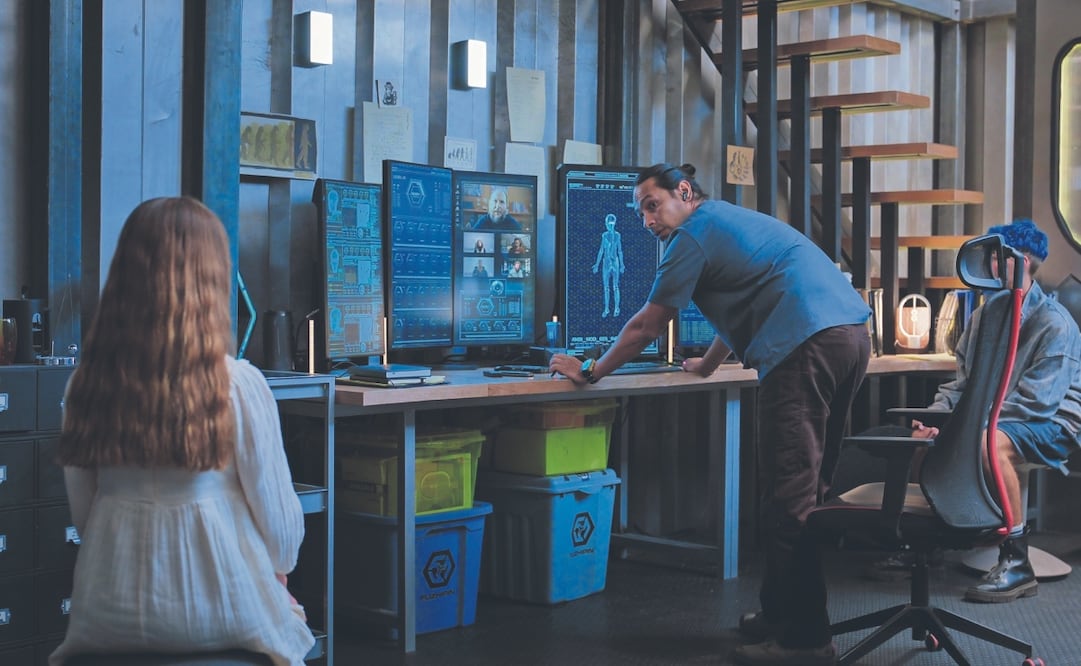 García Rojas interpreta a un ingeniero chiapaneco que tiene relación con una ANBI. Foto: Netflix