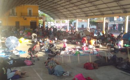 Sube a más de 2 mil migrantes caravana que cruza Oaxaca; seguirán hacia Veracruz