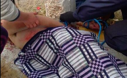 Golpean y exhiben a presunto delincuente en Hidalgo